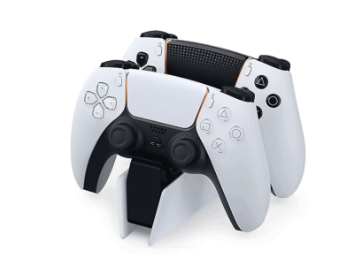 Фото 1 — Зарядная станция Sony PlayStation DualSense Charging Station белый